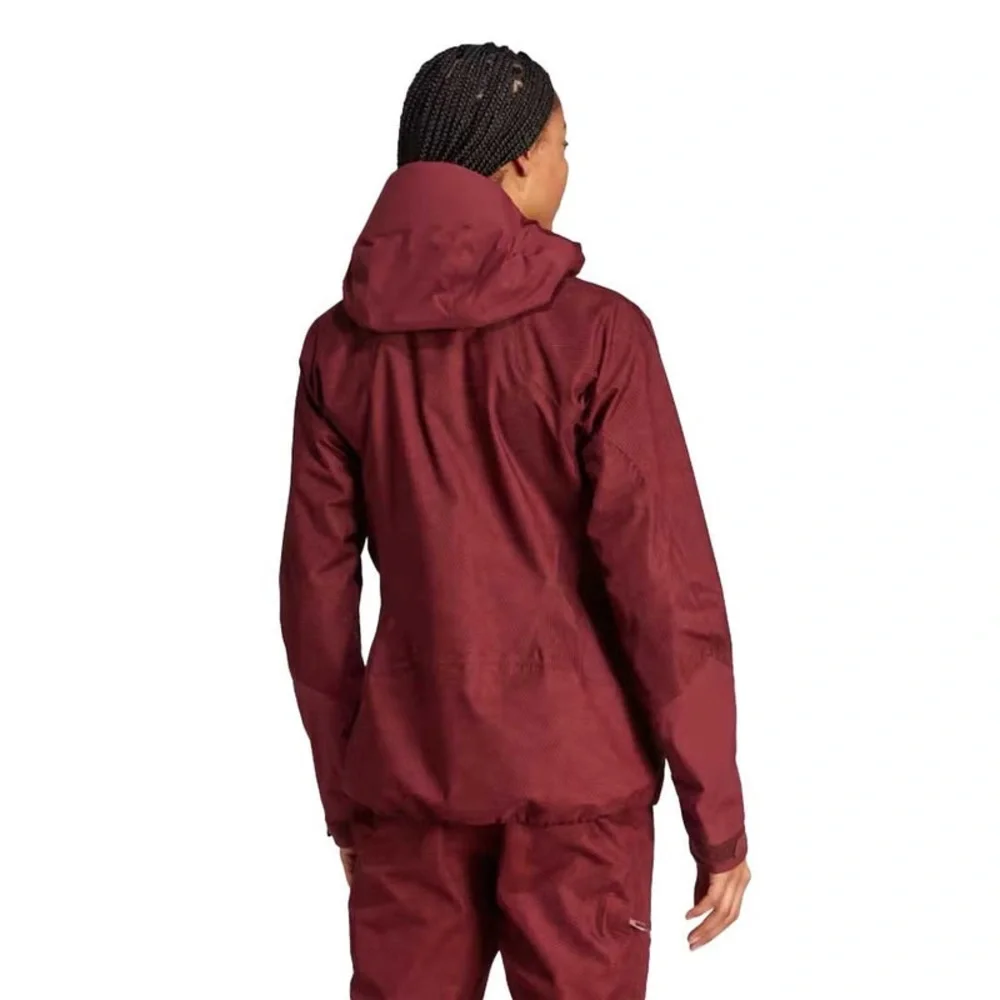 TT: adidas - Women's Terrex Techrock Rain.Rdy Anorak Waterproof Jacket (HU18… - Picture 4 of 16